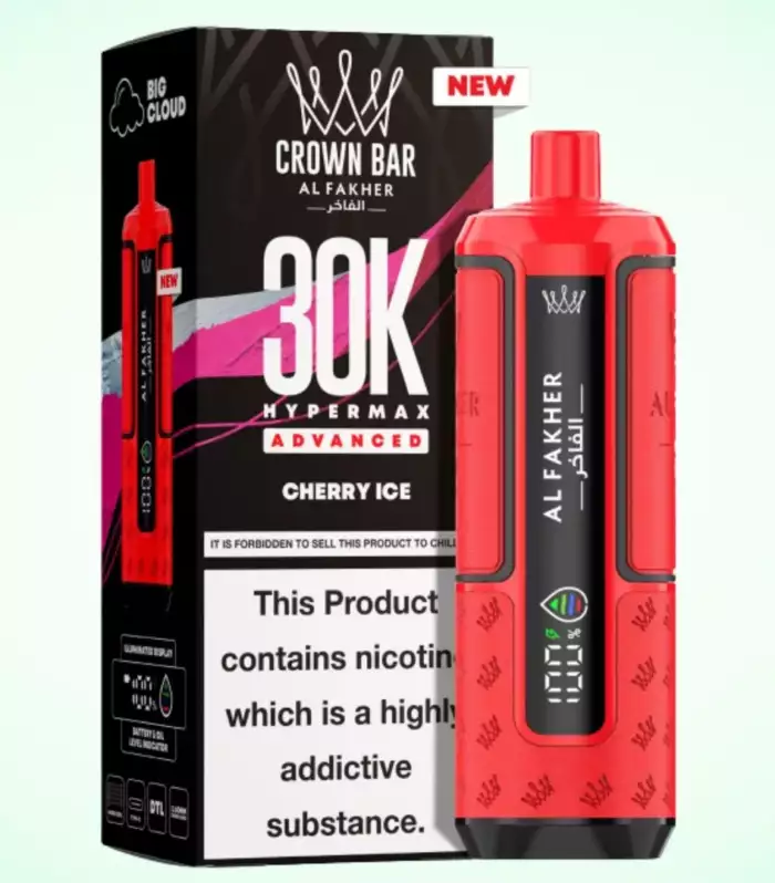 Puff Al Fakher 30K Hyper Max Advanced - CHERRY ICE