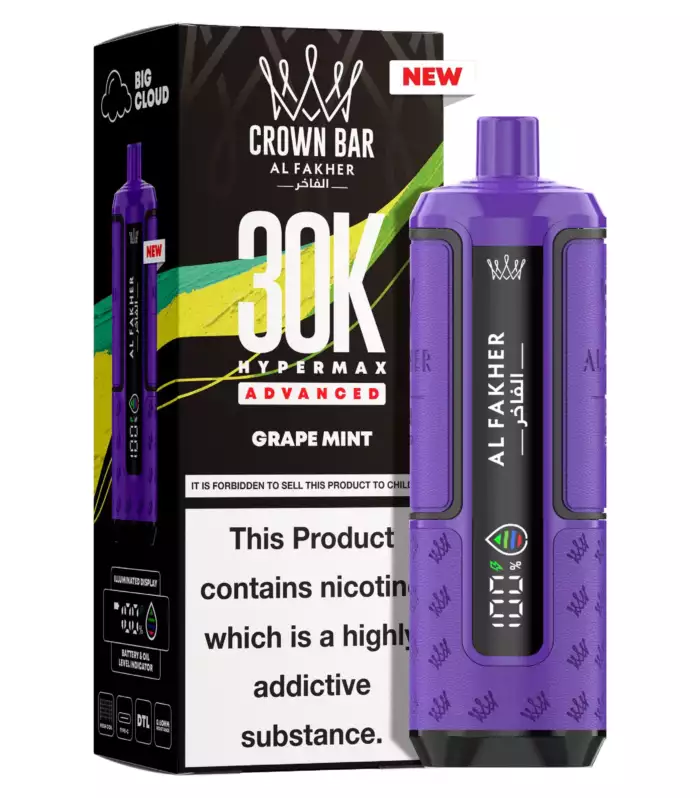 Puff Al Fakher 30K Hyper Max Advanced - GRAPE MINT