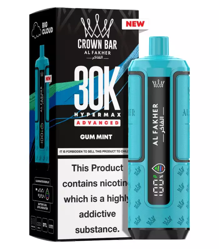 Puff Al Fakher 30K Hyper Max Advanced - GUM MINT