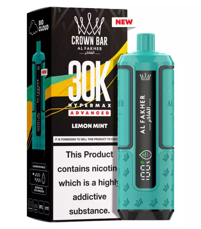 Puff Al Fakher 30K Hyper Max Advanced - LEMON MINT