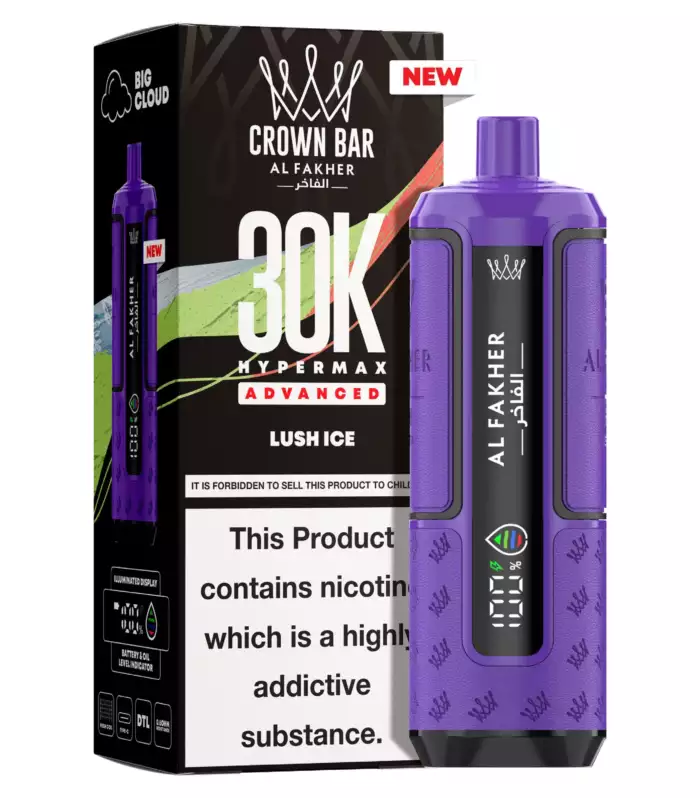 Puff Al Fakher 30K Hyper Max Advanced - LUSH ICE