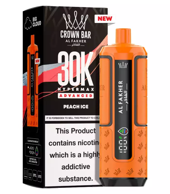 Puff Al Fakher 30K Hyper Max Advanced - PEACH ICE