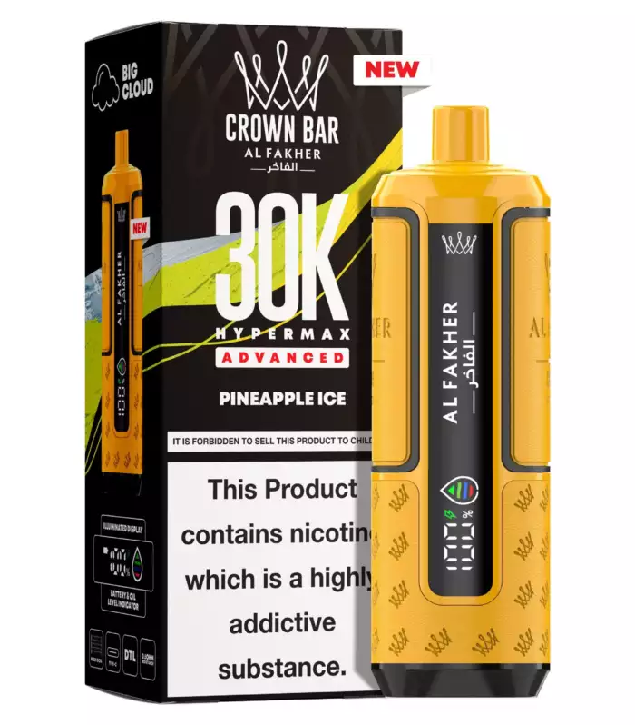 Puff Al Fakher 30K Hyper Max Advanced - PINEAPPLE ICE