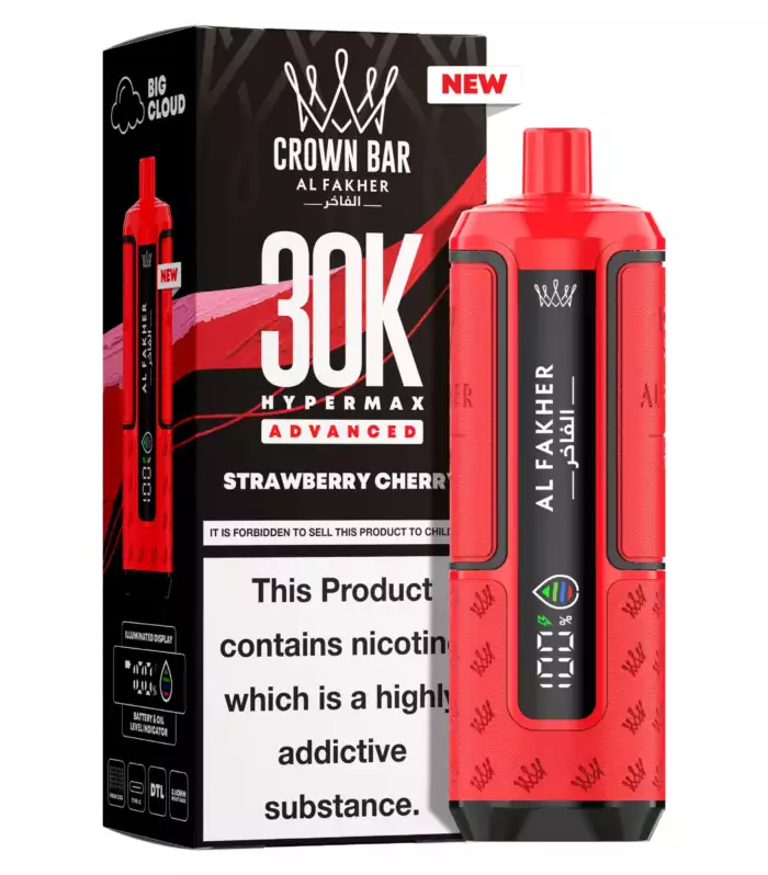 Puff Al Fakher 30K Hyper Max Advanced - STRAWBERRY CHERRY