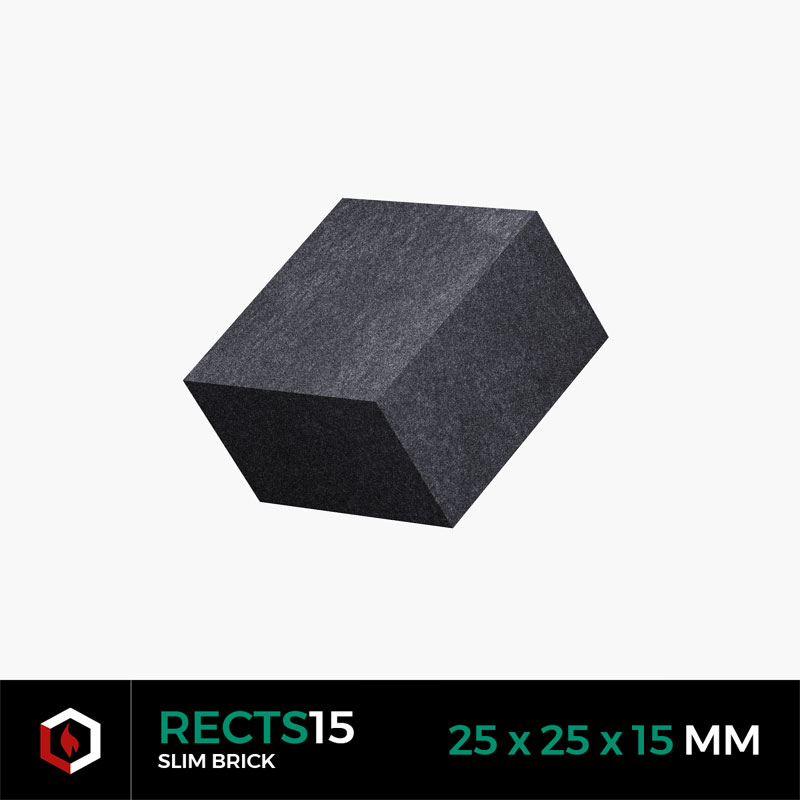 Charbon BLACKCOCO's RECTS 1.5 - Format rectangulaire innovant